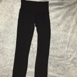 Black high waisted lulu leggings